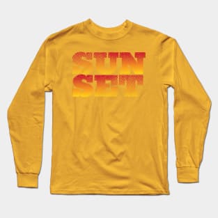 Sunset Long Sleeve T-Shirt